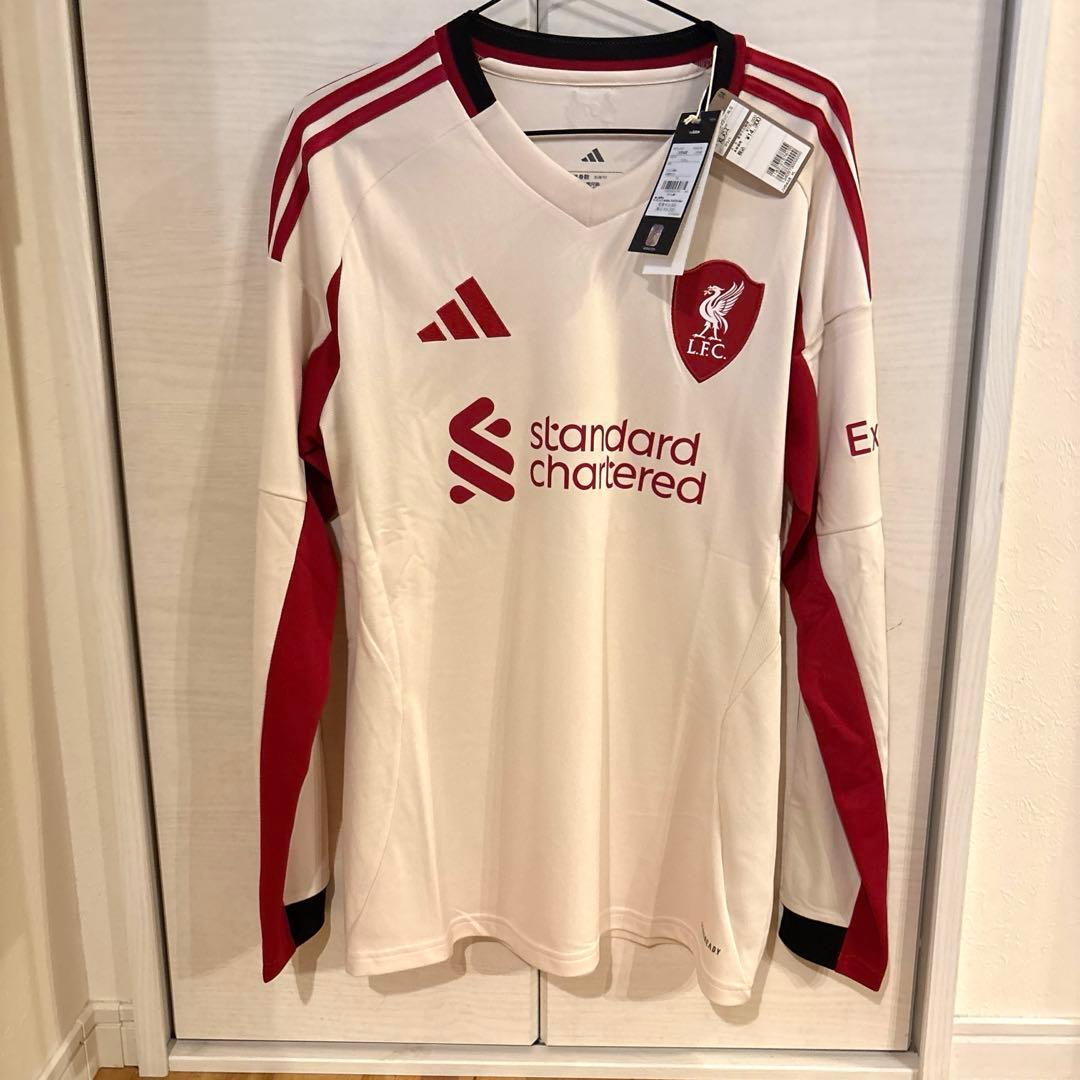 adidas公式 リバプール 25/26アウェイ長袖ユニフォーム レプリカ　XL