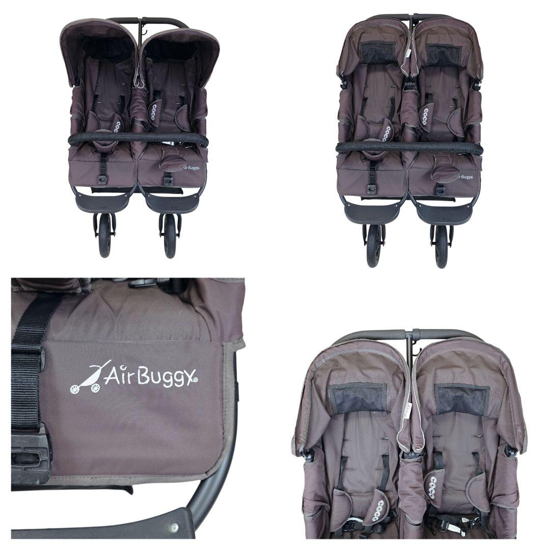 so❤︎ran様✨【洗濯・消毒済み】エアバギー ココダブル 2人乗りベビーカー