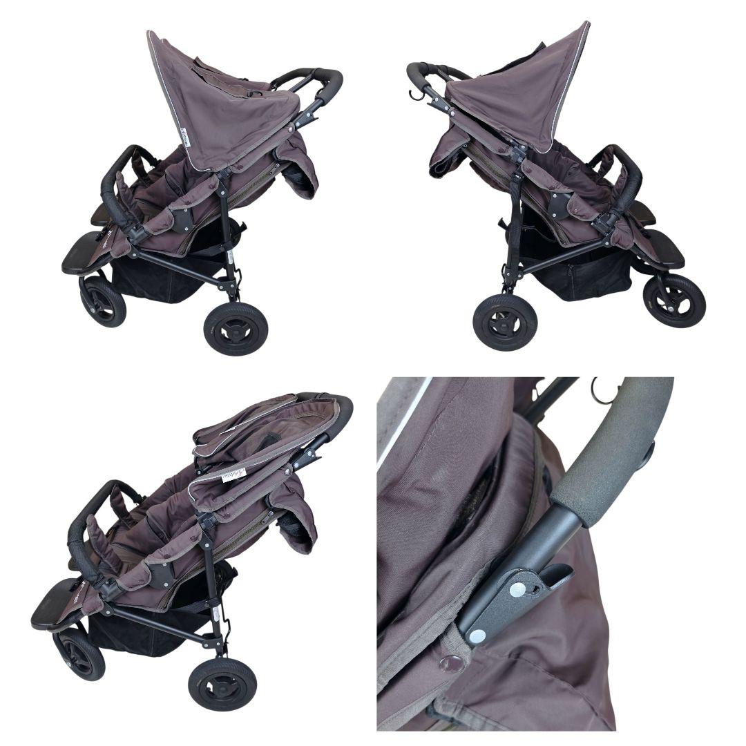 so❤︎ran様✨【洗濯・消毒済み】エアバギー ココダブル 2人乗りベビーカー