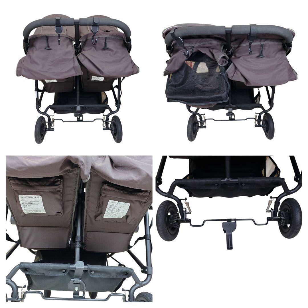 so❤︎ran様✨【洗濯・消毒済み】エアバギー ココダブル 2人乗りベビーカー