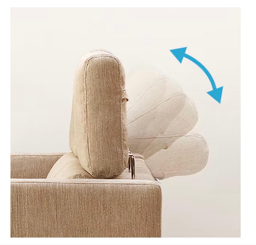 ニトリ　サザーラ　ソファー　3人掛け　ベージュ