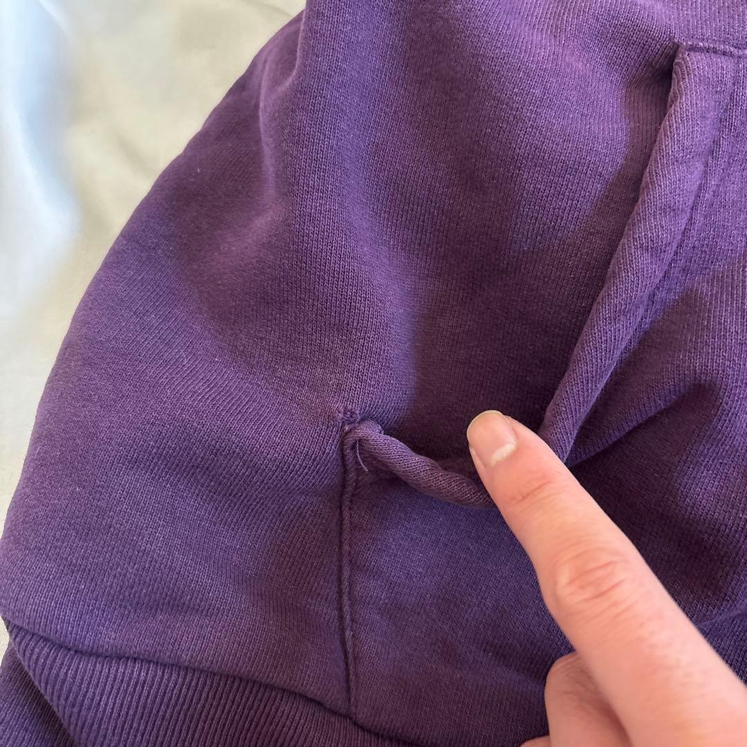 supreme 裏サーマル　ジップパーカー　シュプリーム　アーチロゴ