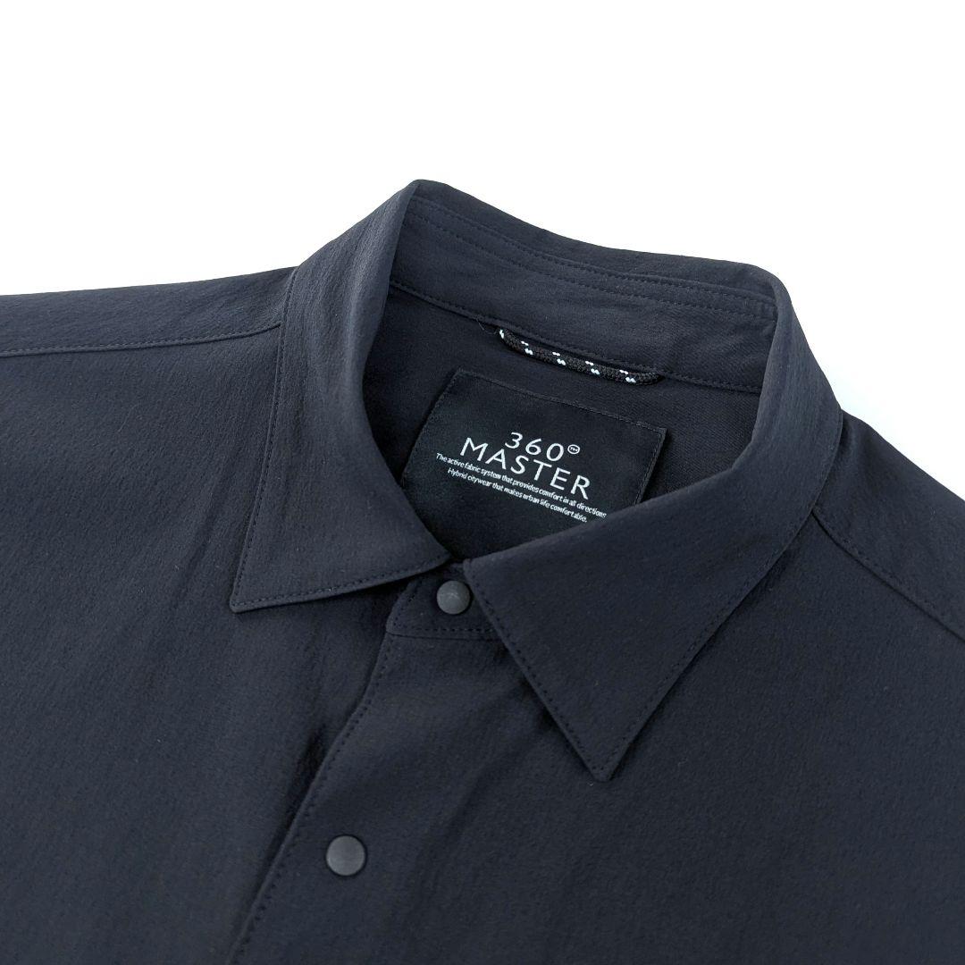 極美品★ユナイテッドアローズ　360°リラックス スナップ シャツ　1.7万　M