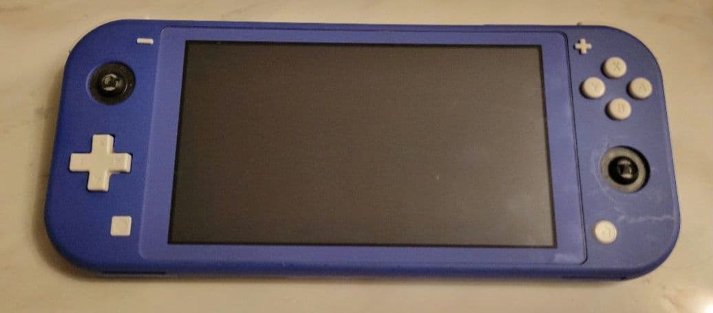 動作・操作可能Nintendo Switch Liteブルー　パーツ欠けジャンク