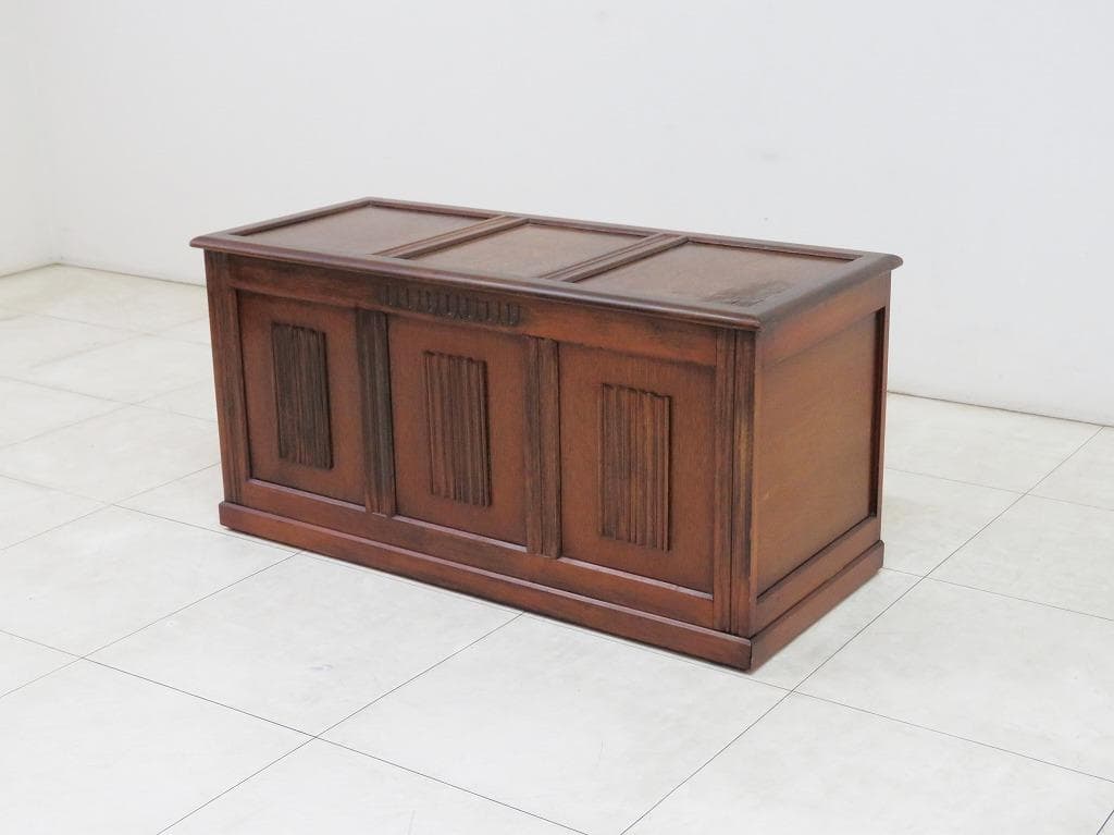 イギリス アンティーク ブランケット ボックス 収納箱 ロイズアンティークス