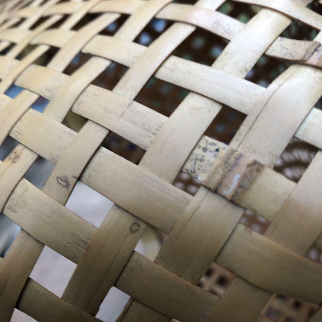 竹籠　容器　工芸品