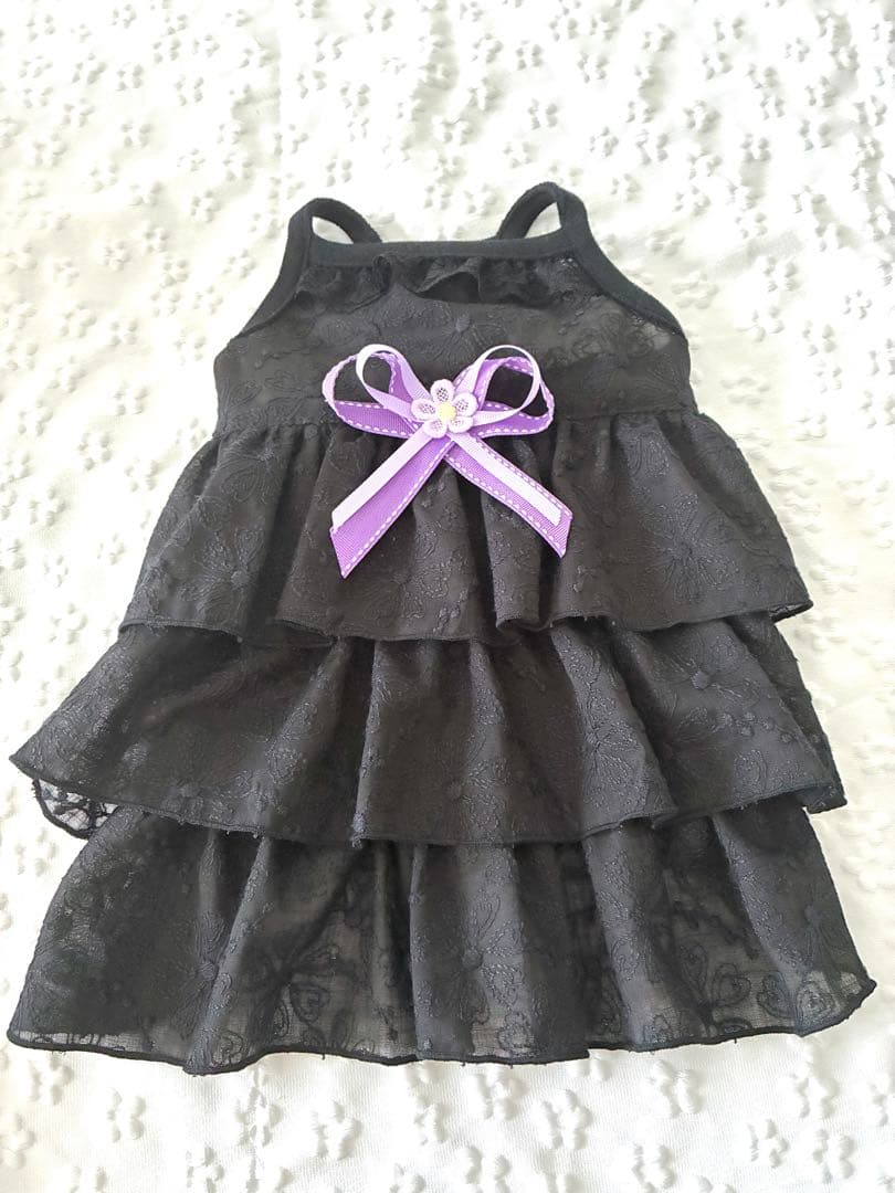 み犬服ハンドメイドワンピース