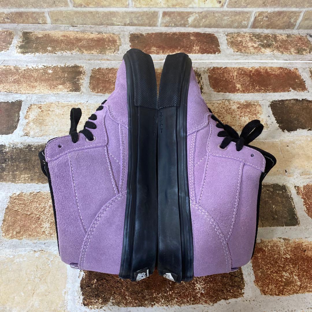 VANS SKATE HALFCAB パープル ブラック 24.5cm