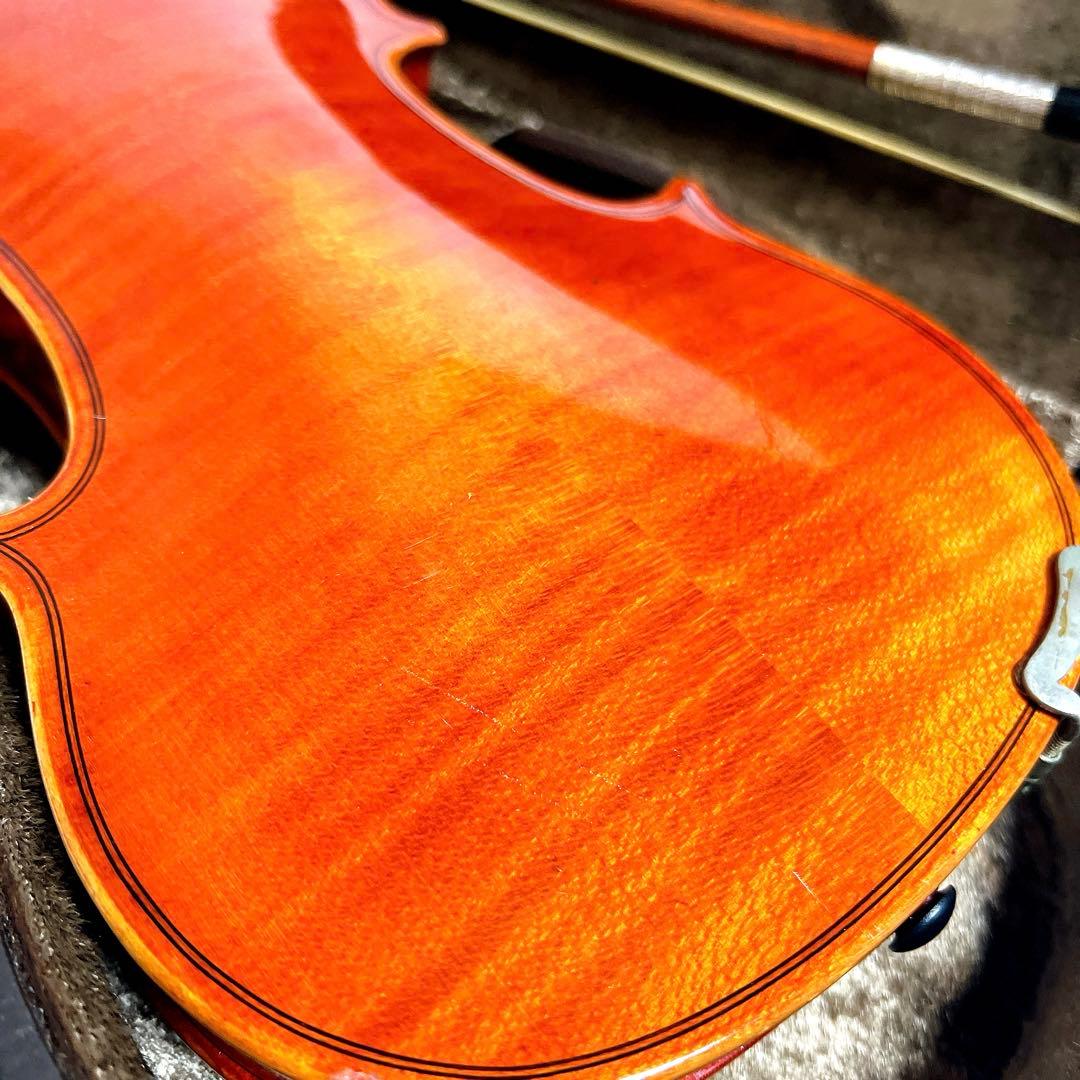 【美品・美虎杢】SUZUKI NO.520 1/8 バイオリン 1990年製