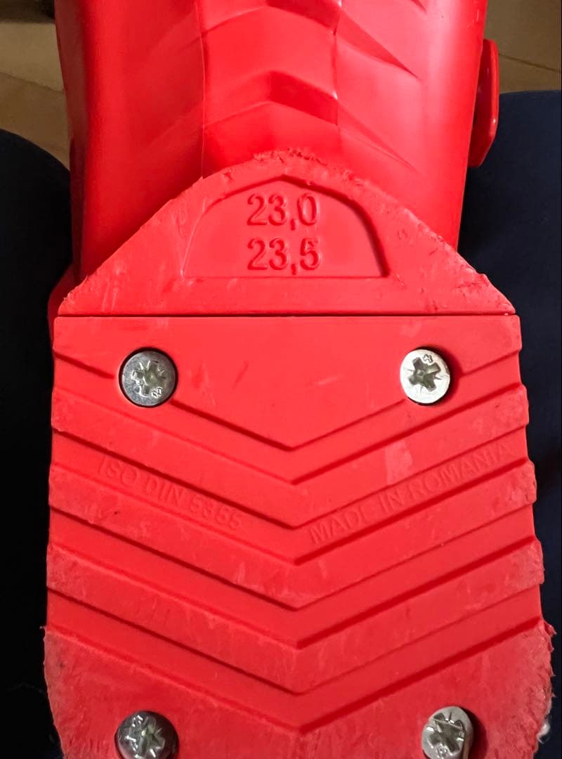 ATOMICレッドスターJ2 140 ブーツ23/23.5セット 引き取り希望