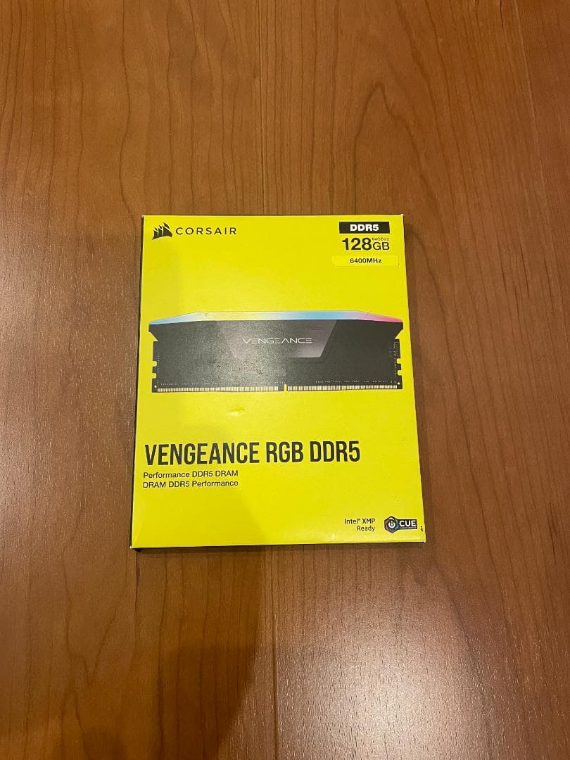 CORSAIR VENGEANCE RGB DDR5 128GB（新品未使用品）