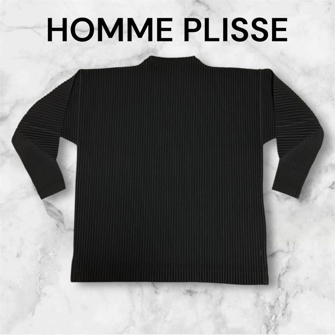 新品未使用 HOMMEPLISSE オムプリッセ ロングTシャツイッセイミヤケ