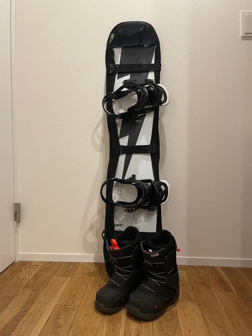 ⭐︎shige　スノーボード3点セットburton custom 125cm