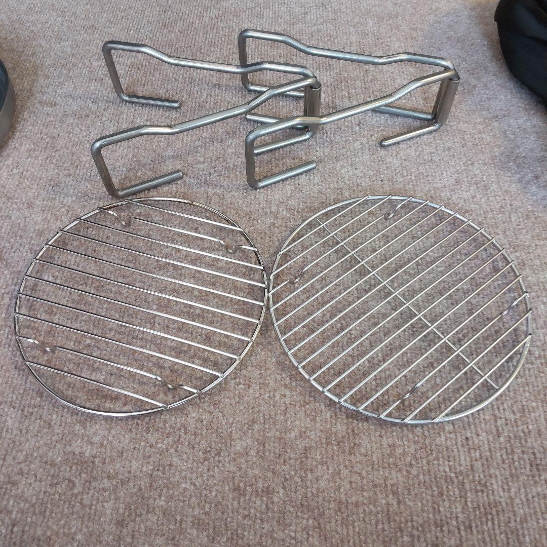 SOTO　G'z　ステンレスダッチオーブン 10インチ　底網・収納ケース付