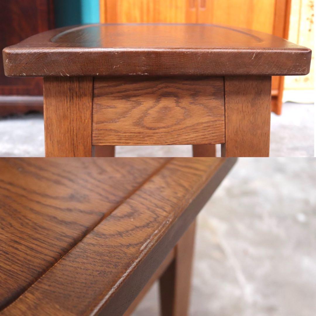 GMIH224A○渡部木工 オーリン 楢材 スツール 椅子 花台 フラワースタン