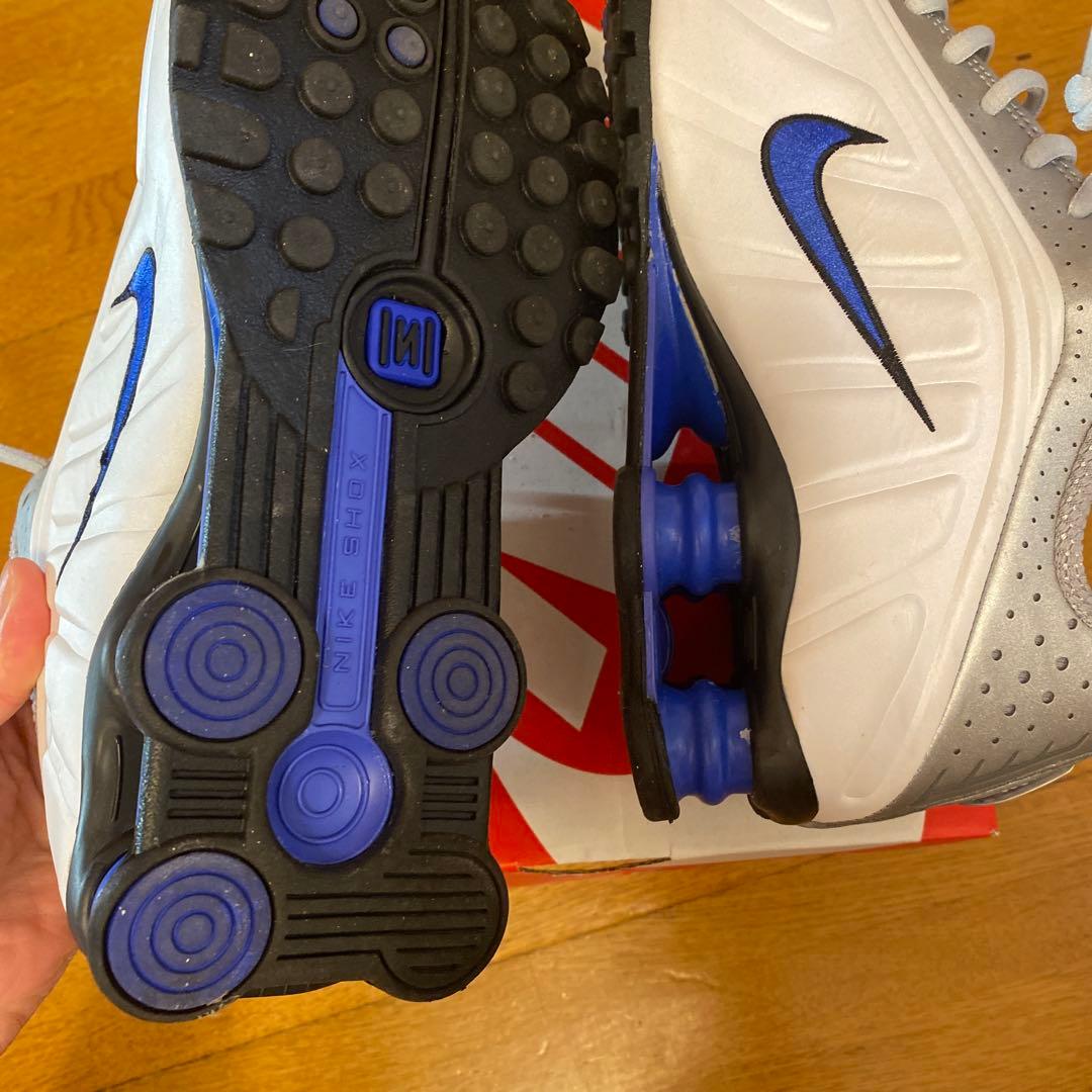 セール＊Nike Shox グレー/ブルー スニーカー