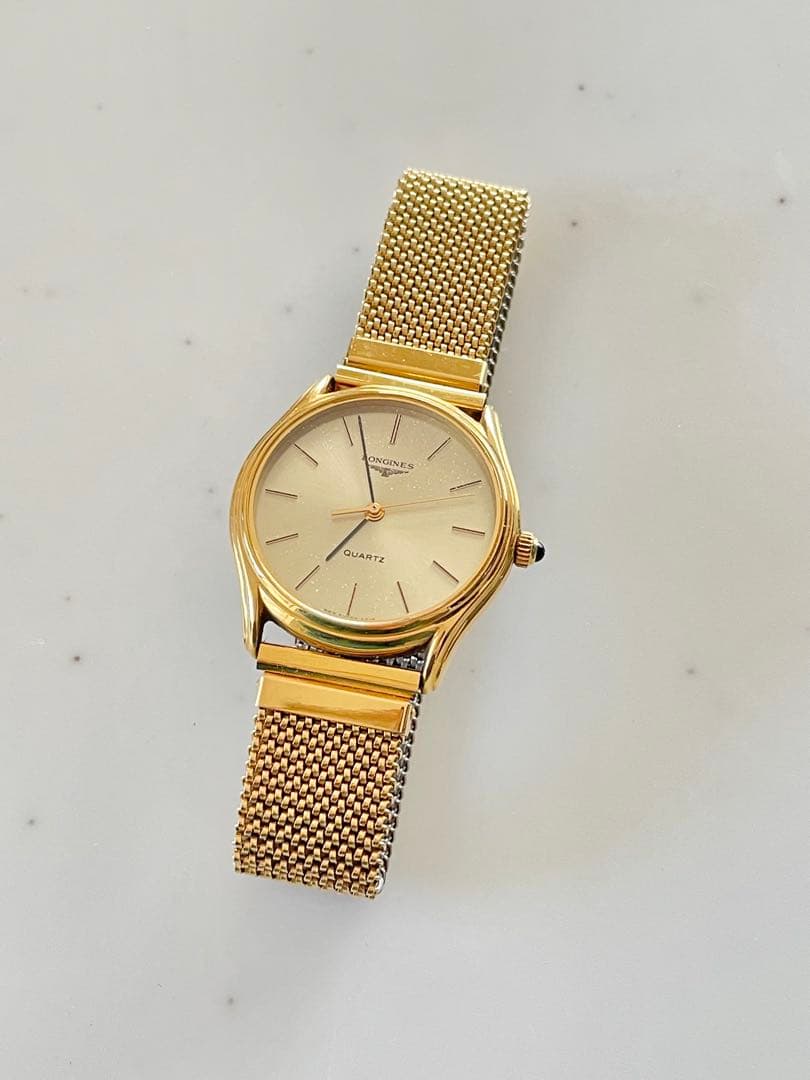 【ロンジン】メンズ腕時計　替えベルト付き