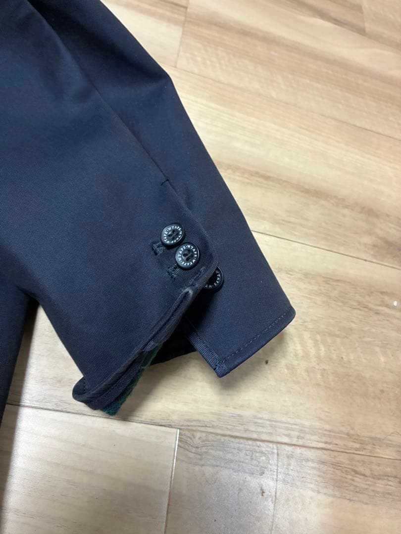 wtaps BLACK WATCH サテンカラーコートCOAT NAVYネイバー