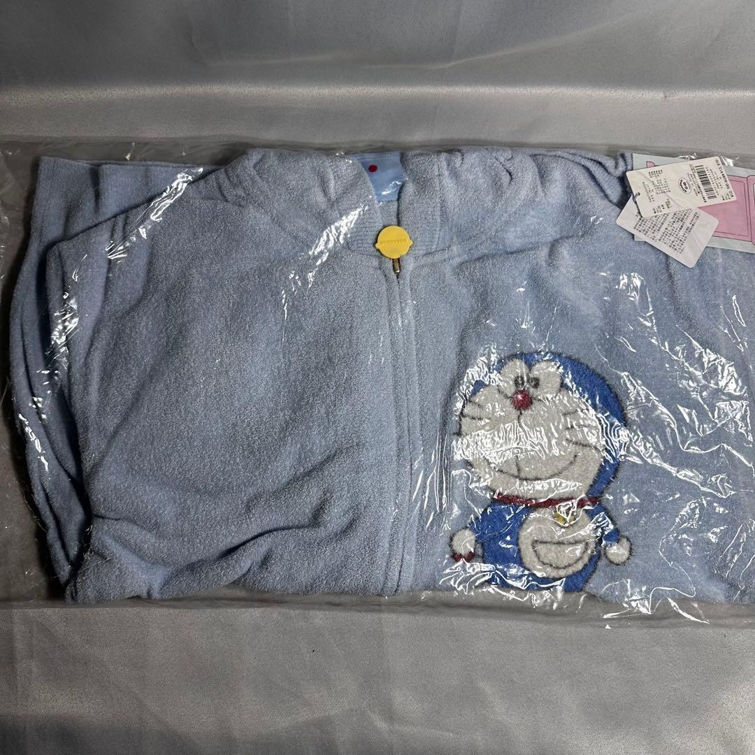 【新品】gelato pique ドラえもん ジャガードパーカ ブルー Mサイズ