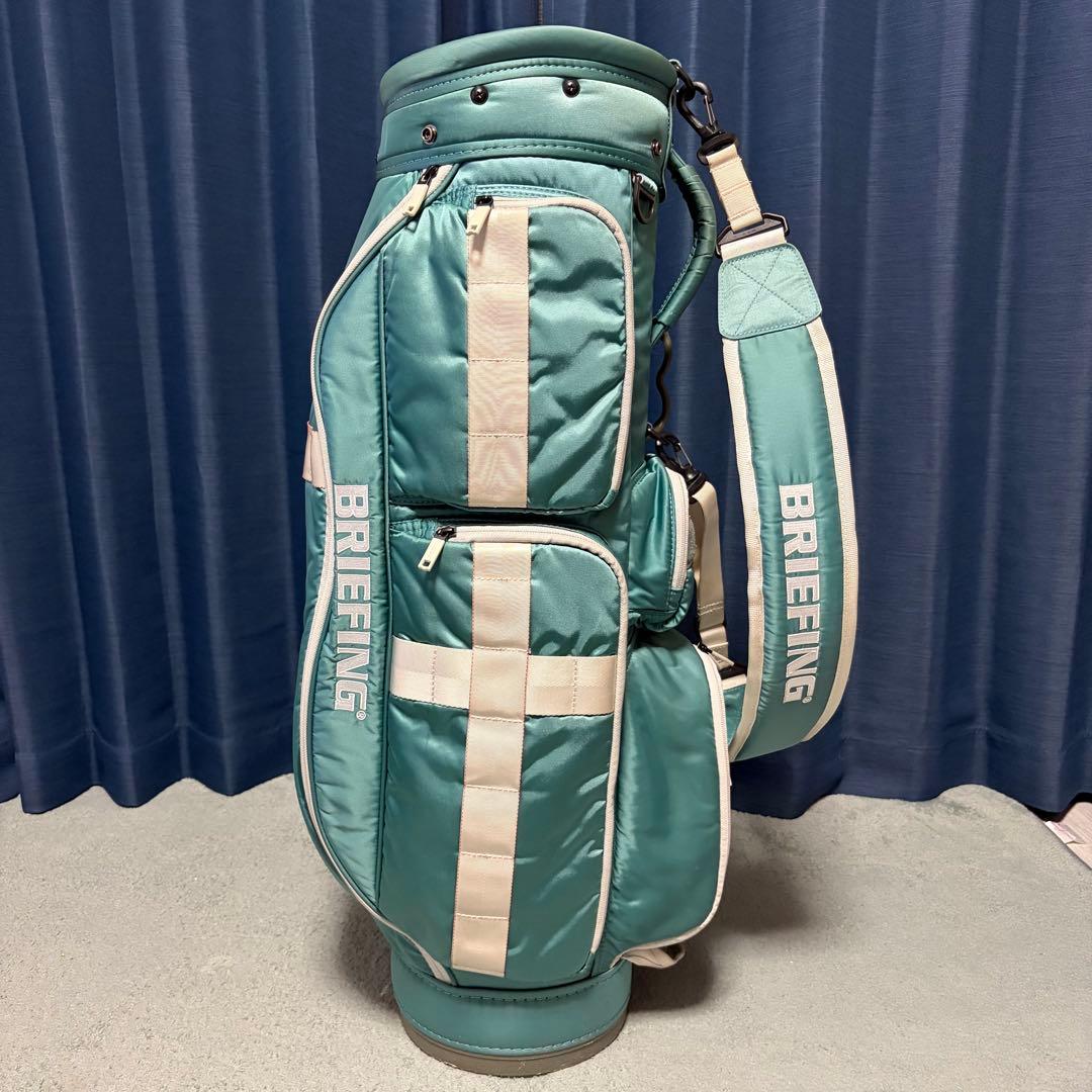 BRIEFING ブリーフィング CR-6 キャディバッグ グリーン
