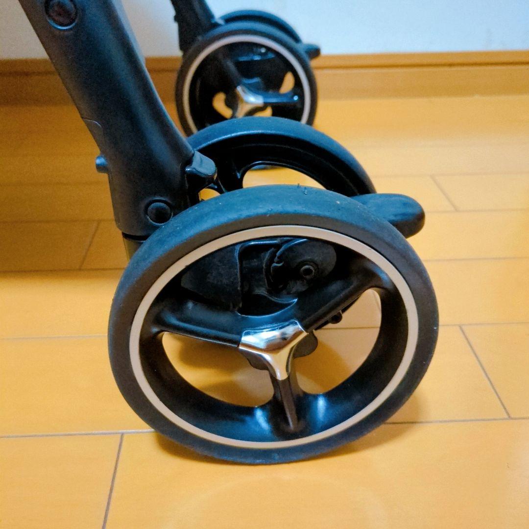 ✨美品✨Aprica ラクーナビッテクッション レザーハンドル アニマル柄