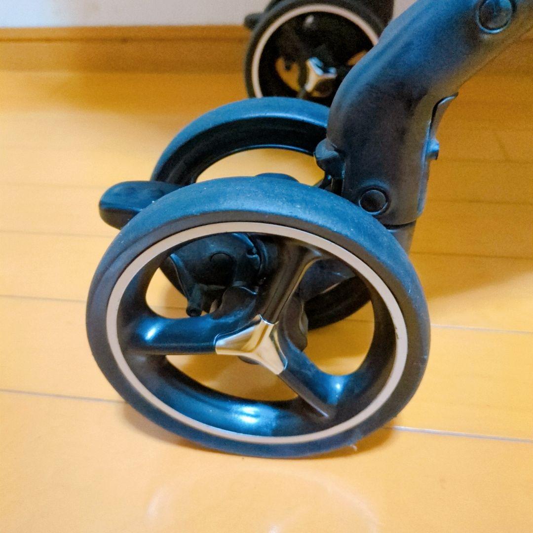 ✨美品✨Aprica ラクーナビッテクッション レザーハンドル アニマル柄