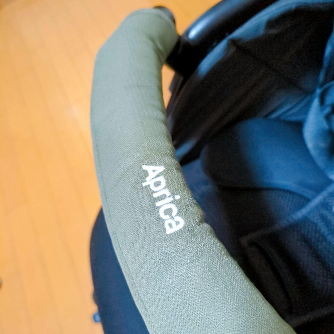 ✨美品✨Aprica ラクーナビッテクッション レザーハンドル アニマル柄