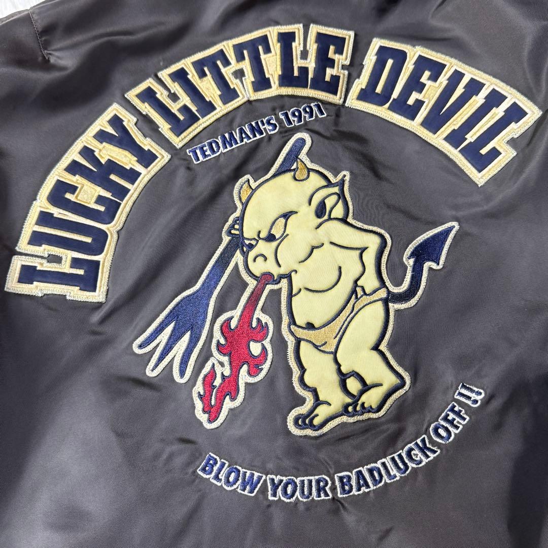 【美品】テッドマン Limited MA-1 フライトジャケット L 超短丈