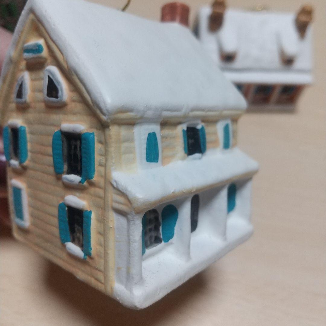 ミニチュアハウス REED & BARTON 陶器製 ４個