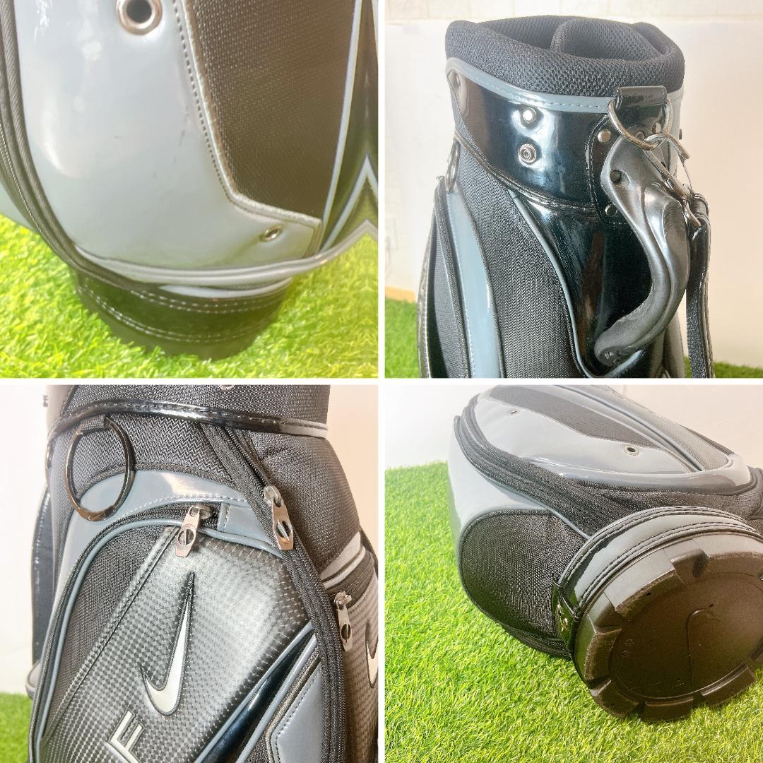 NIKE GOLF ナイキ ゴルフ キャディバッグ 6分割 カート型 エナメル