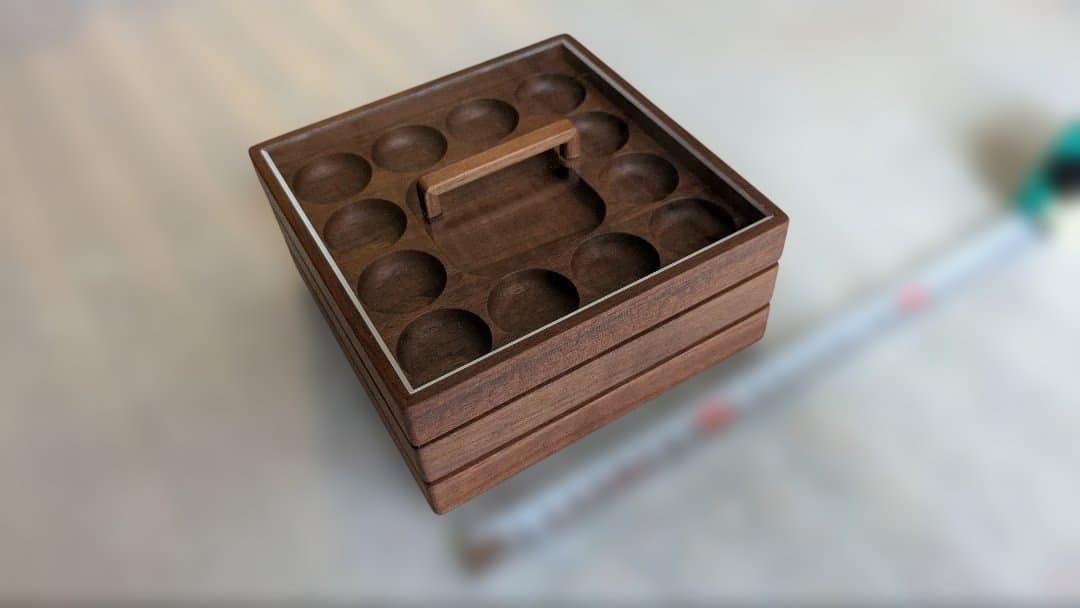 丹野製作所　アクセサリーケース　ジュエリートレイ　3段