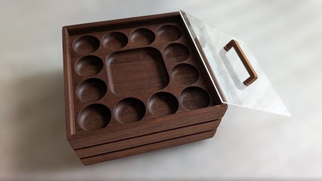 丹野製作所　アクセサリーケース　ジュエリートレイ　3段