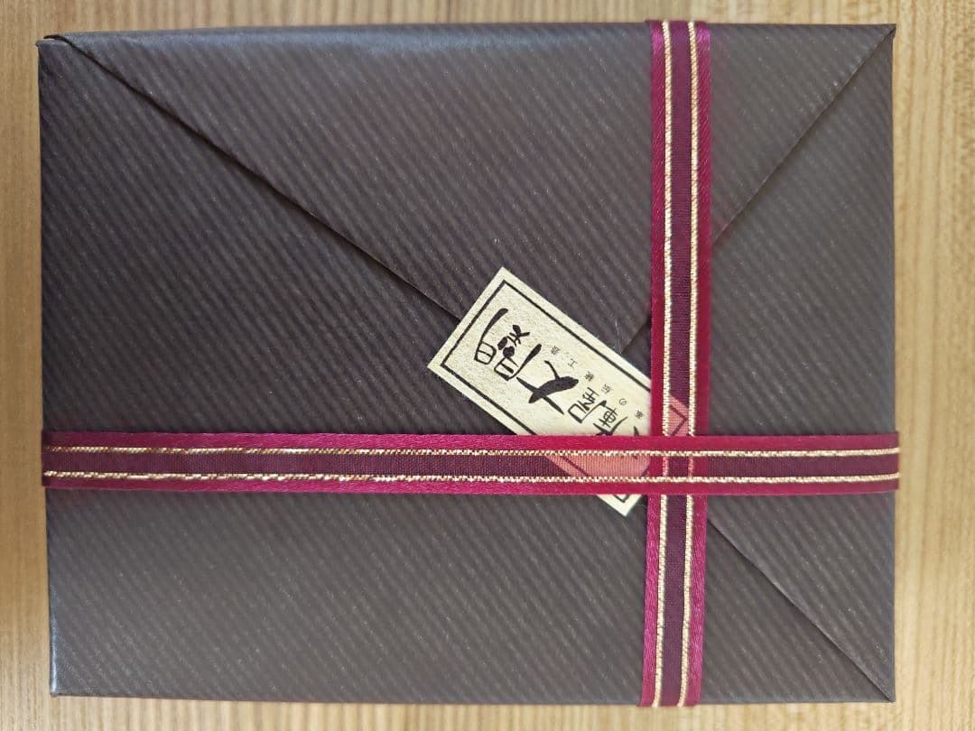 文庫屋大関　むかい鶴柄二つ折り財布　新品未使用