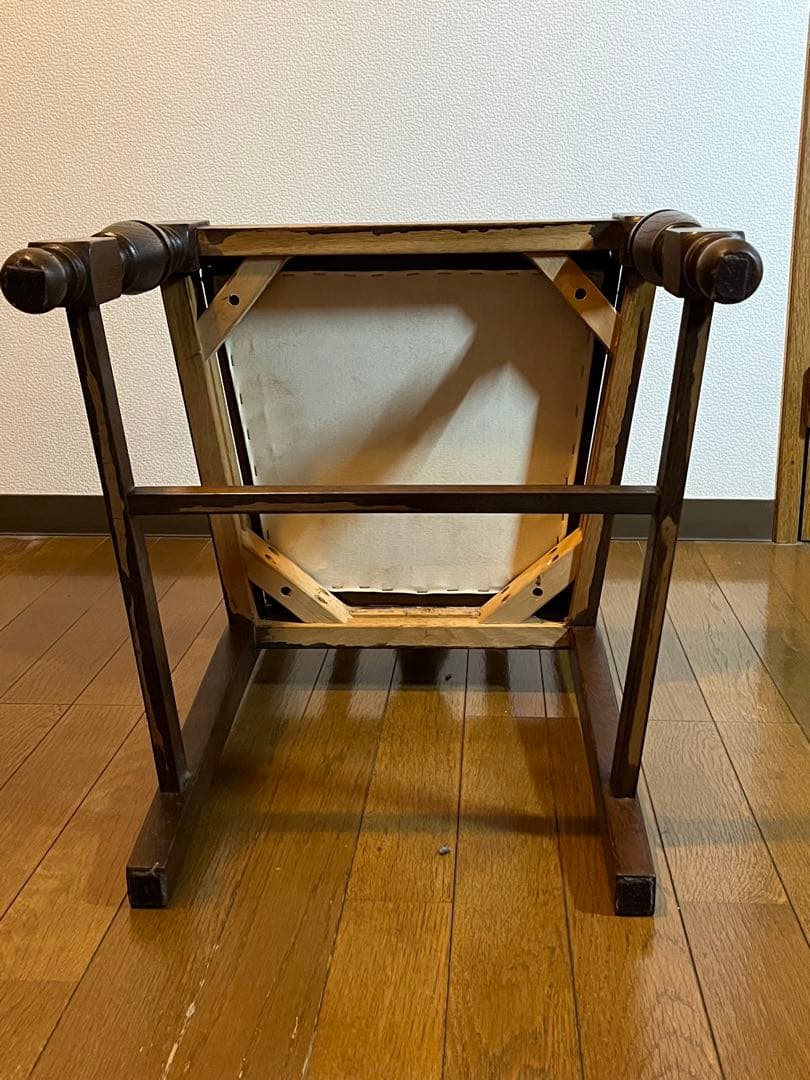 英国 アンティーク レプリカ ダイニング チェア ① 椅子 イギリス 木製