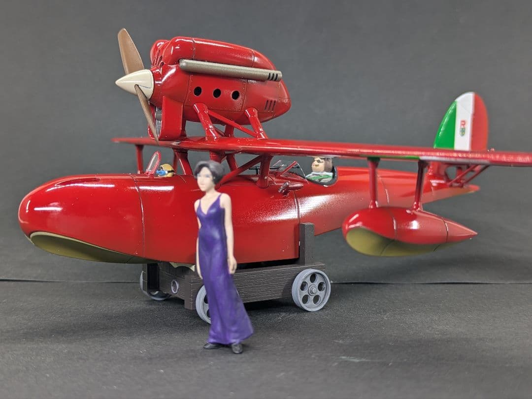 紅の豚　1/48 サボイアS21.F 後期型　プラモデル完成品