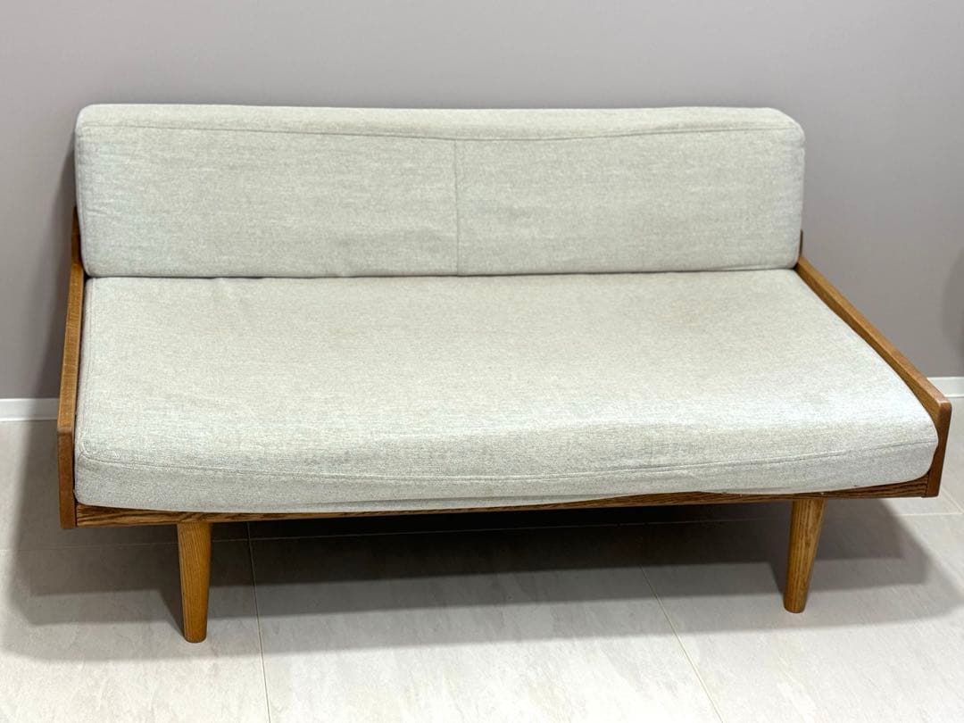 ⭐︎punchoco807⭐︎ モモナチュラル　2人掛けソファ　ベージュ