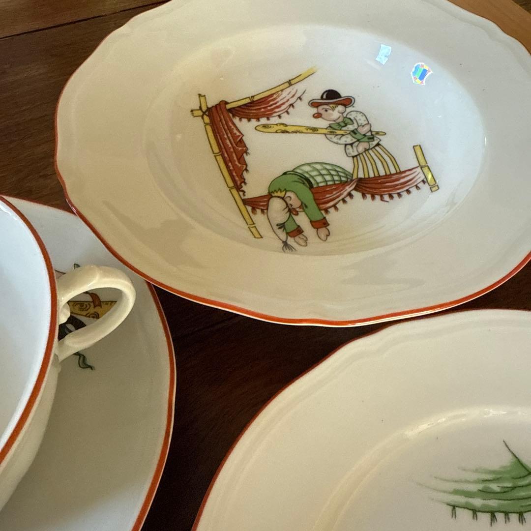 リャートジノリ陶器食器セット