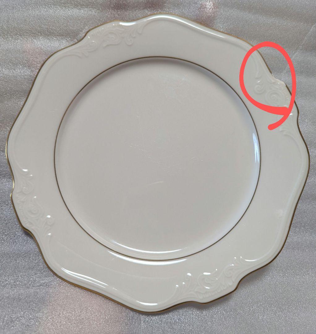金縁入ノリタケ大皿、中皿、ボウル皿 7点セット【エコメルカリ便】アンティーク