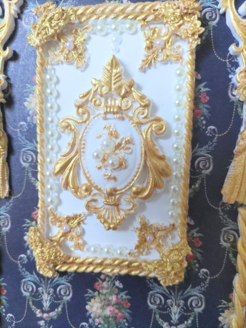 ミニチュア　パーテーション　（ロココ宮殿風）A