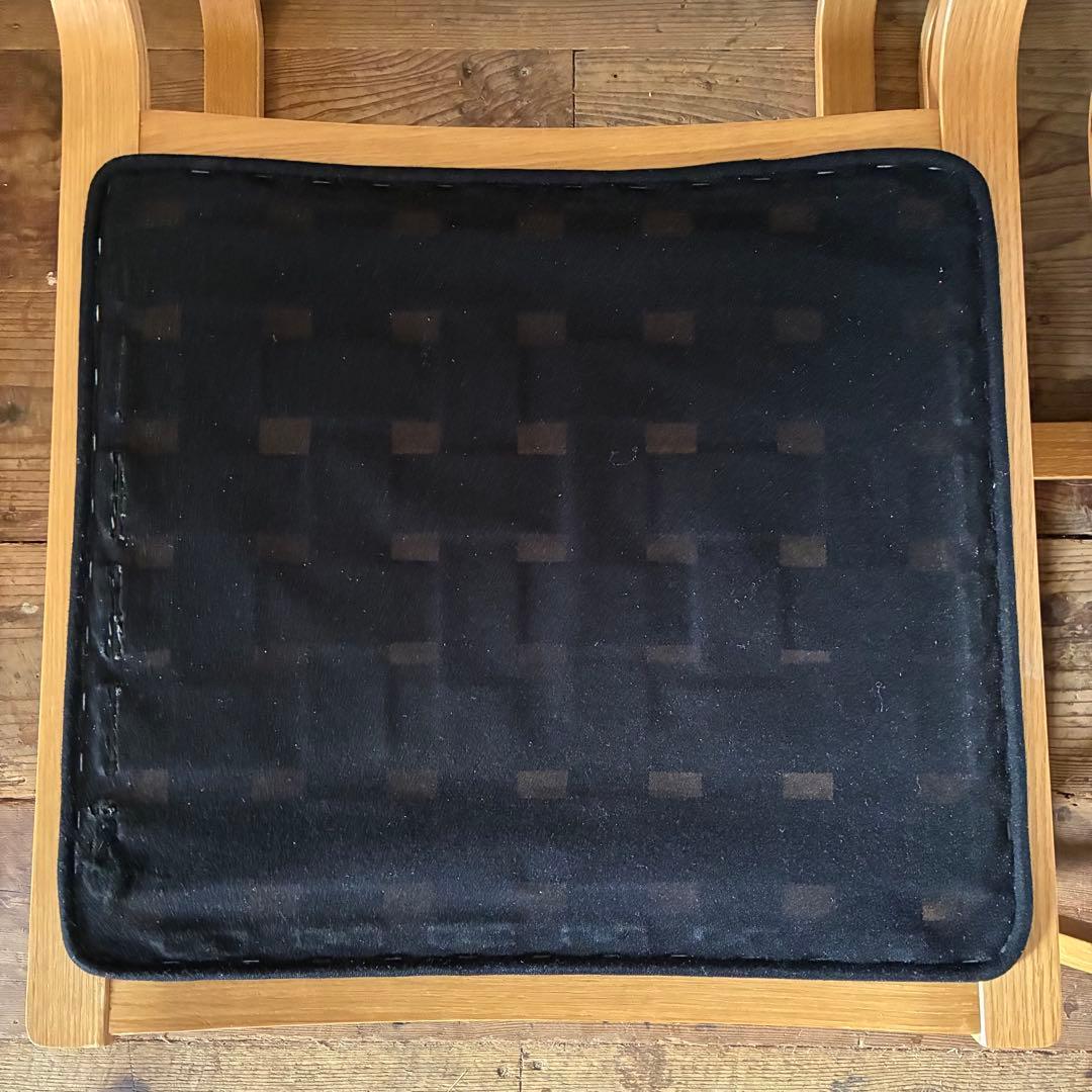 無印 リビングでもダイニングでも使えるソファチェア オーク材 2