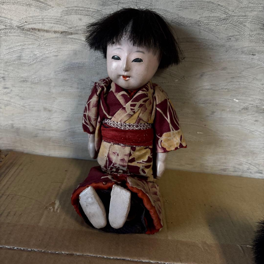 市松人形 伝統的な日本人形 2体セット