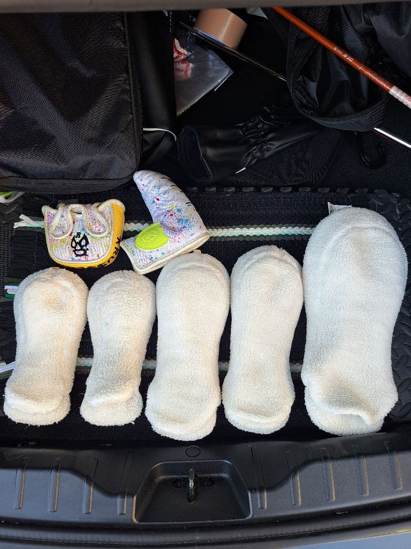 Russelluna キャディバッグ ヘッドカバーセット