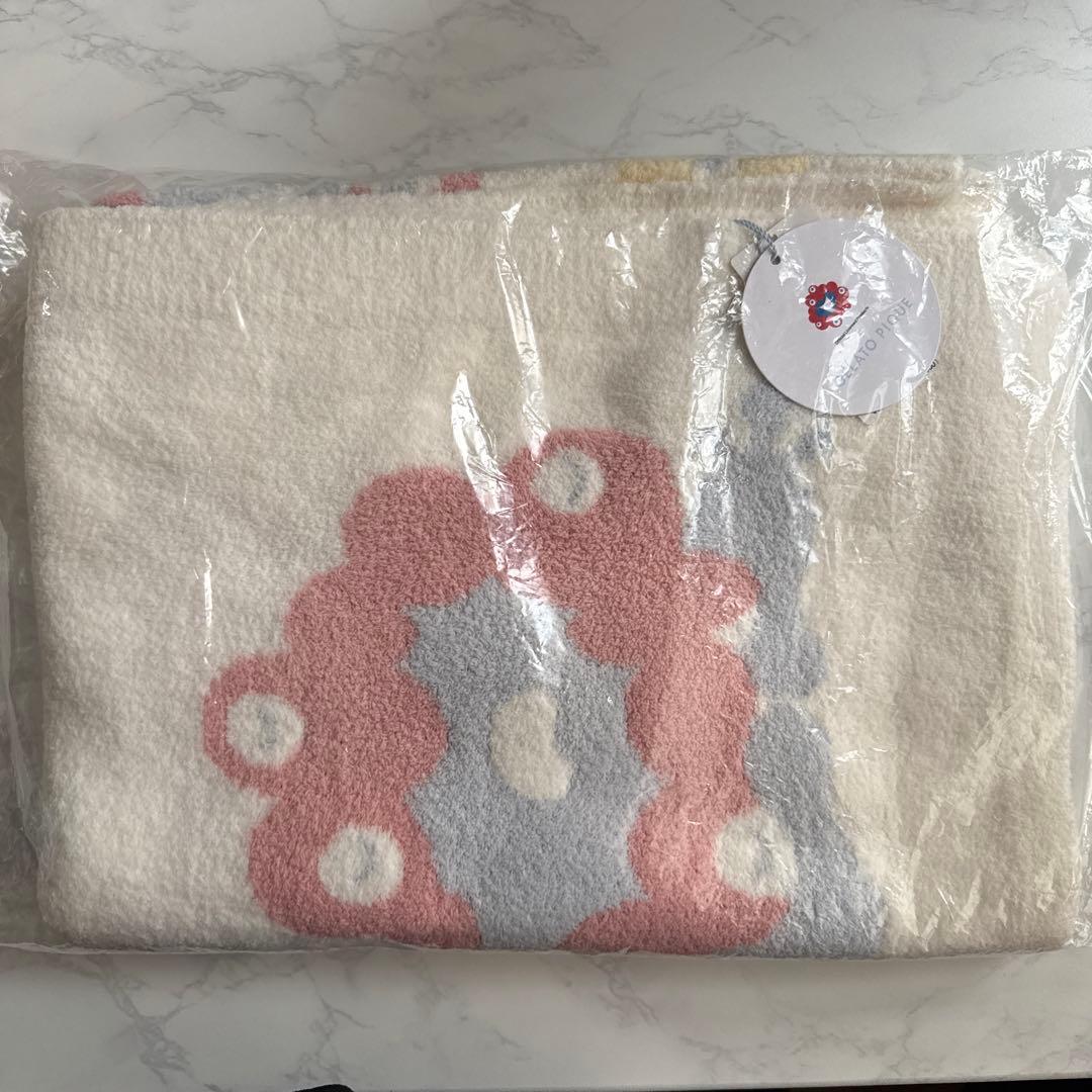 大阪　関西万博　エアリーモコミャクミャクブランケット　ジェラートピケ　ジェラピケ