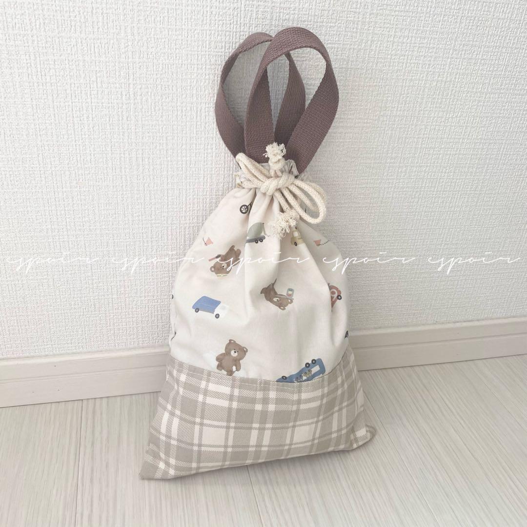 【送料無料】入園入学3点セット(くまはたらくくるま)