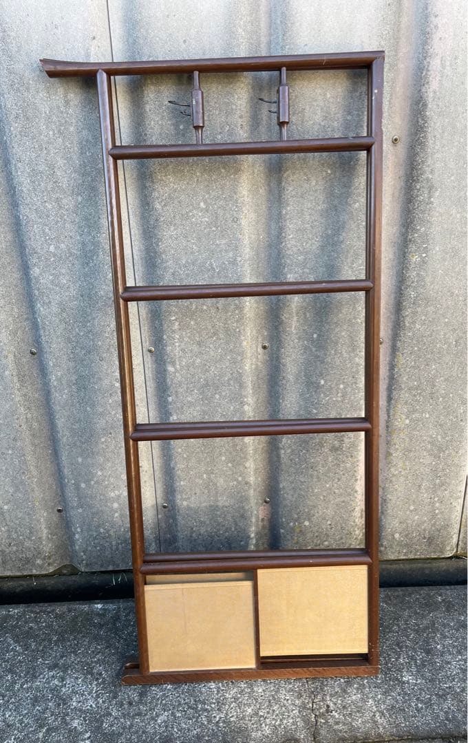 稀少/古道具/当時物/無垢材/木製/衣紋掛け/衣桁/着物掛け/30