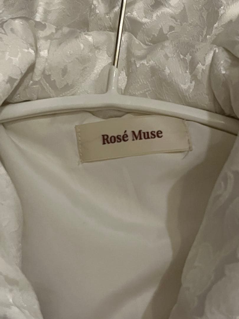 Rosé Muse ジャガード エコ ダウンジャケット