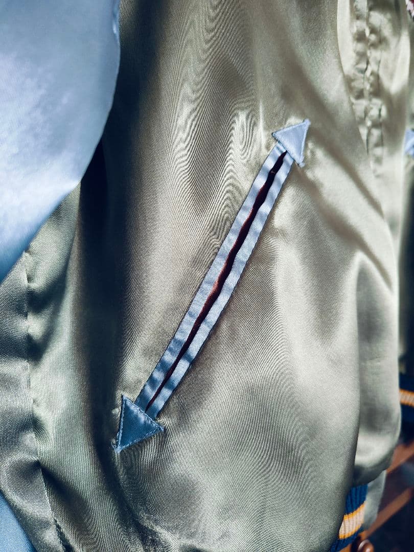 美！レア柄【東洋エンタープライズ】リバーシブルスカジャン　鹿柄！