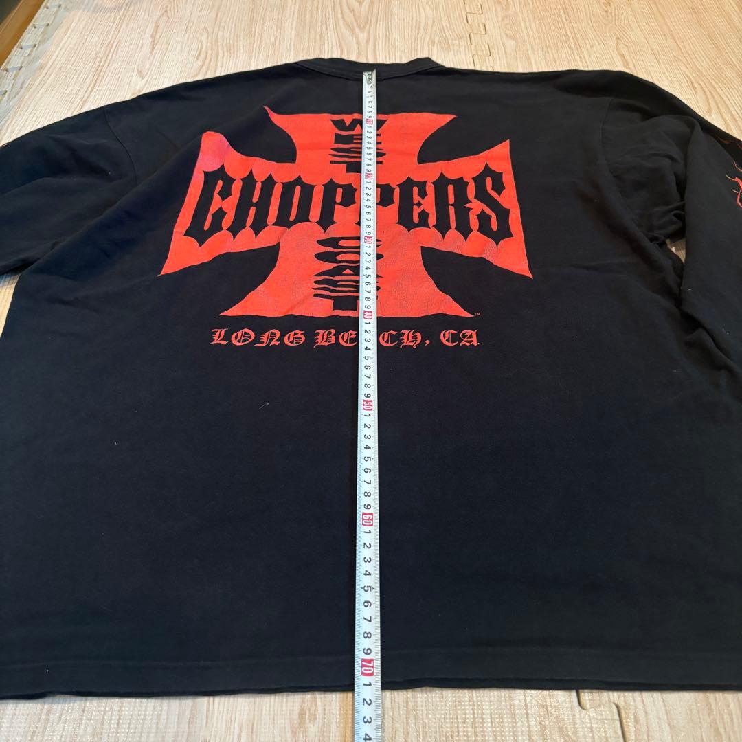 XXL West Coast Choppers Long ロンT fire
