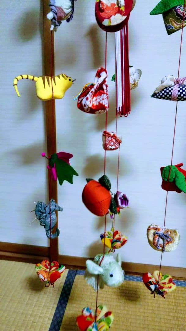 ⑨新品　世界でたったひとつの吊るし飾り