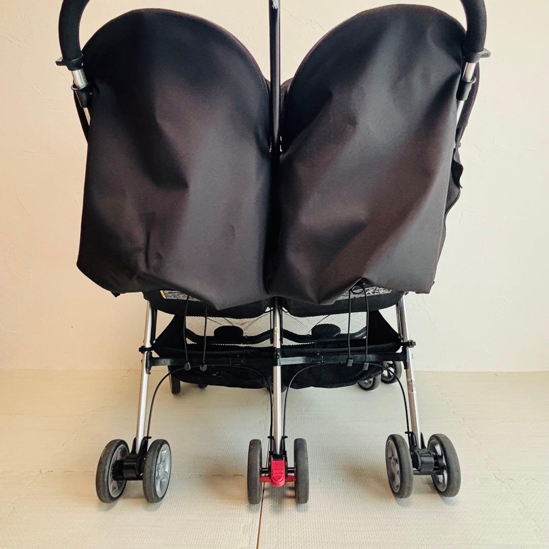 combiコンビツインスピン 2人乗り双子 取扱説明書付属